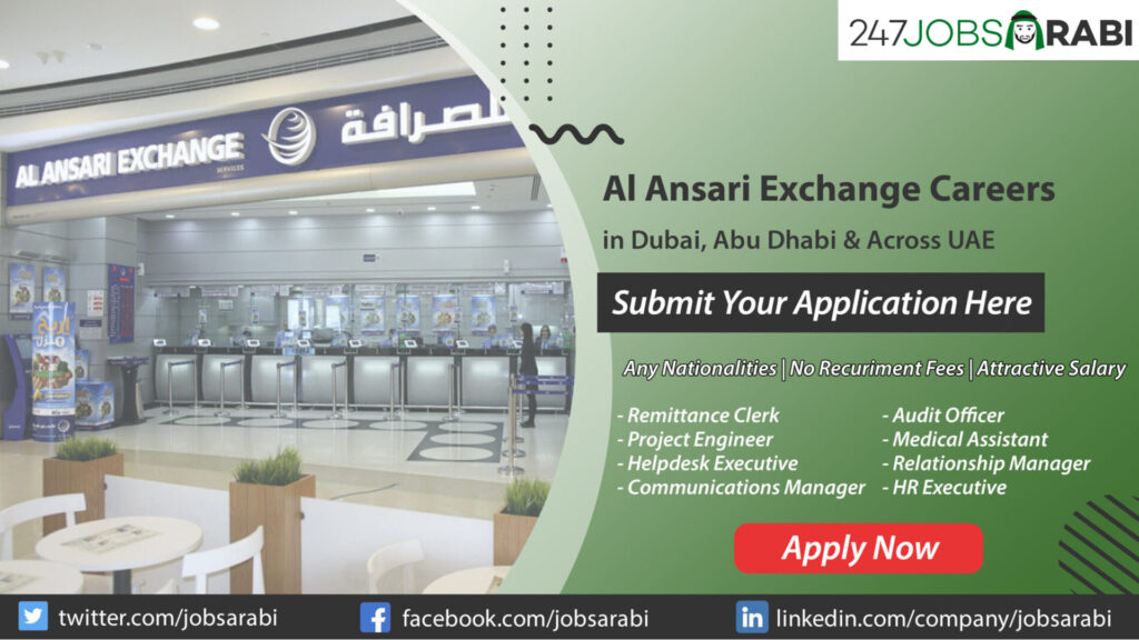 Al Ansari Exchange Careers