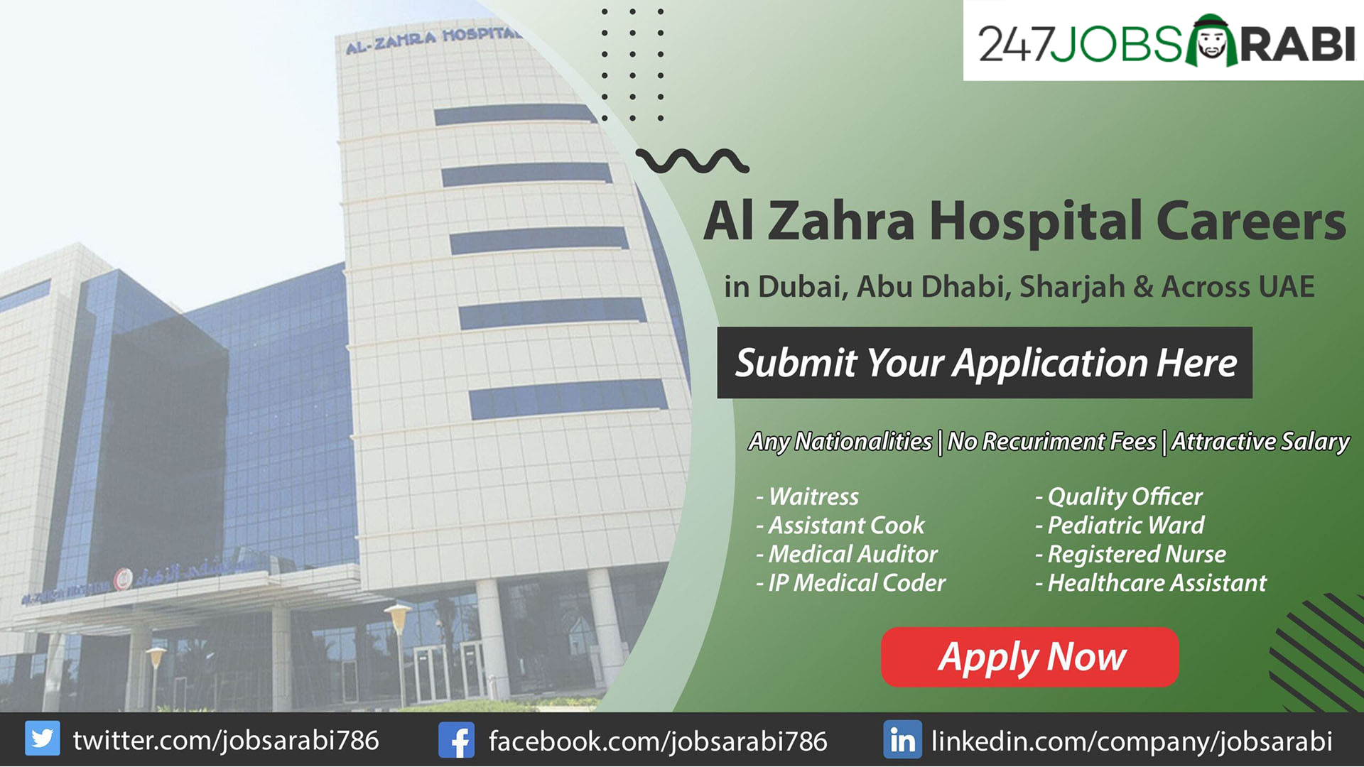 Al Zahra Hospital Careers