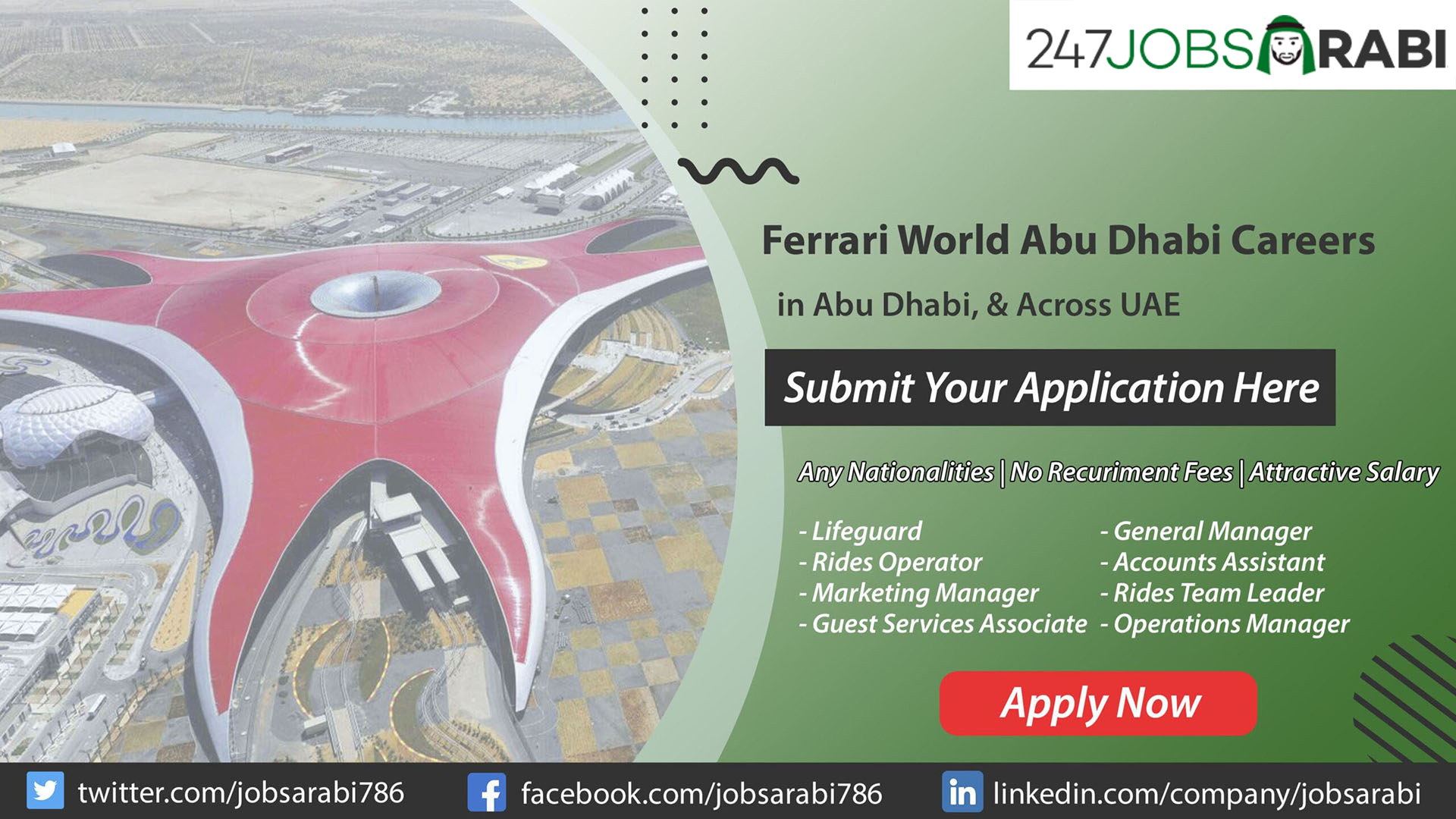 Ferrari World Abu Dhabi Careers