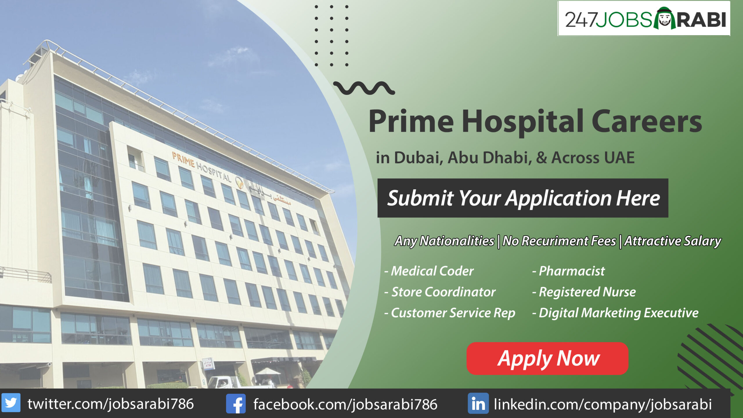 Prime Hospital Dubai Careers