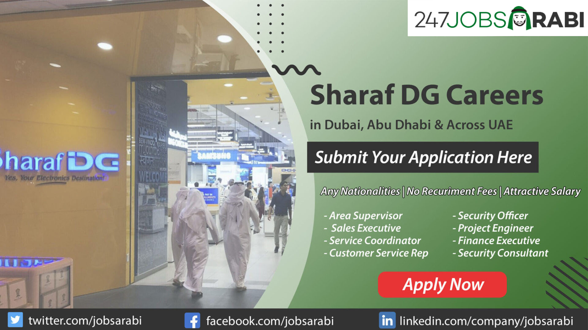 Sharaf DG Careers