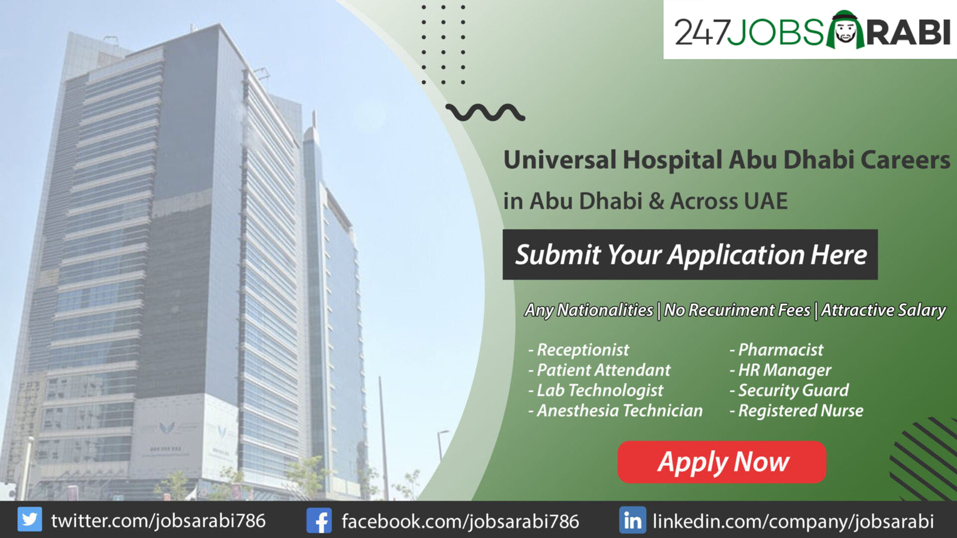 Universal Hospital Abu Dhabi Careers