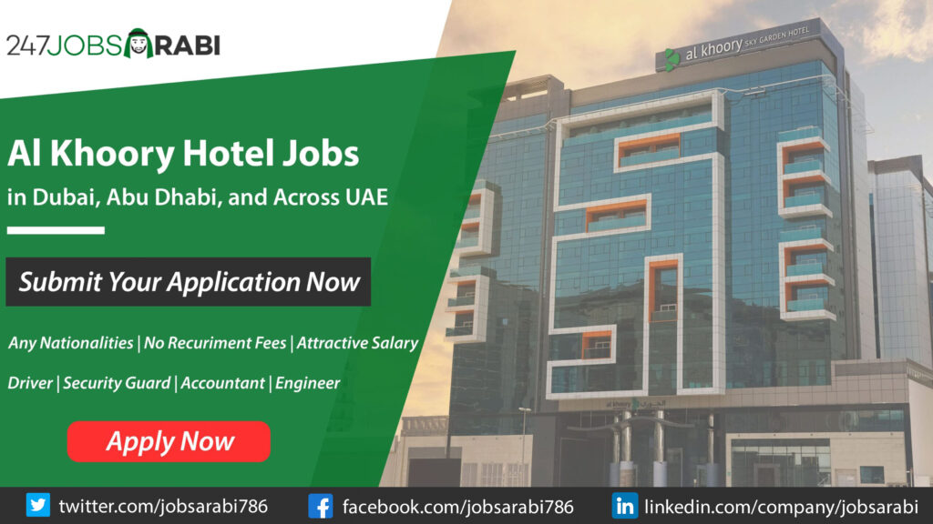 Al Khoory Hotel Jobs