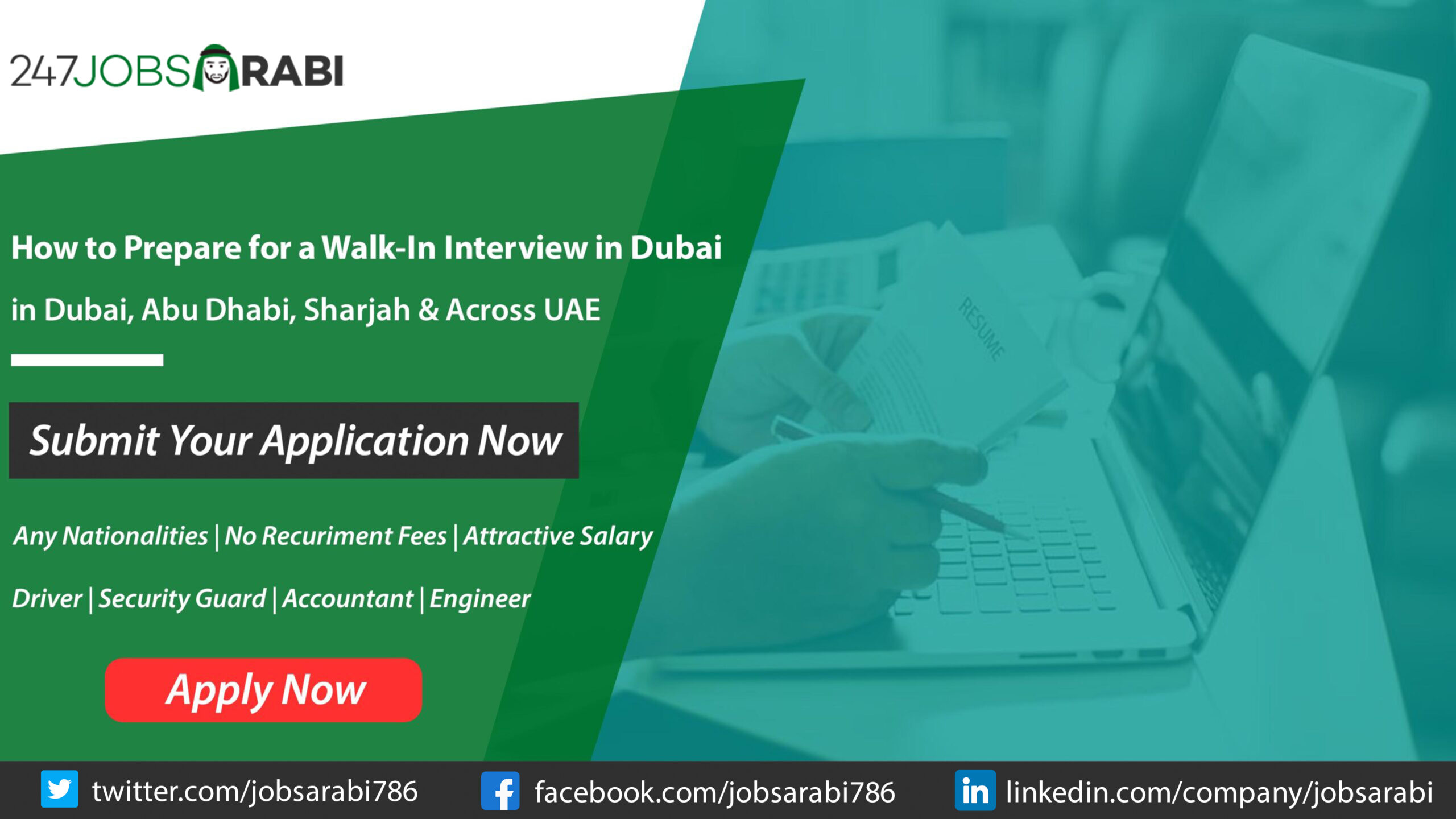 How to Prepare for a Walk in Interview in Dubai