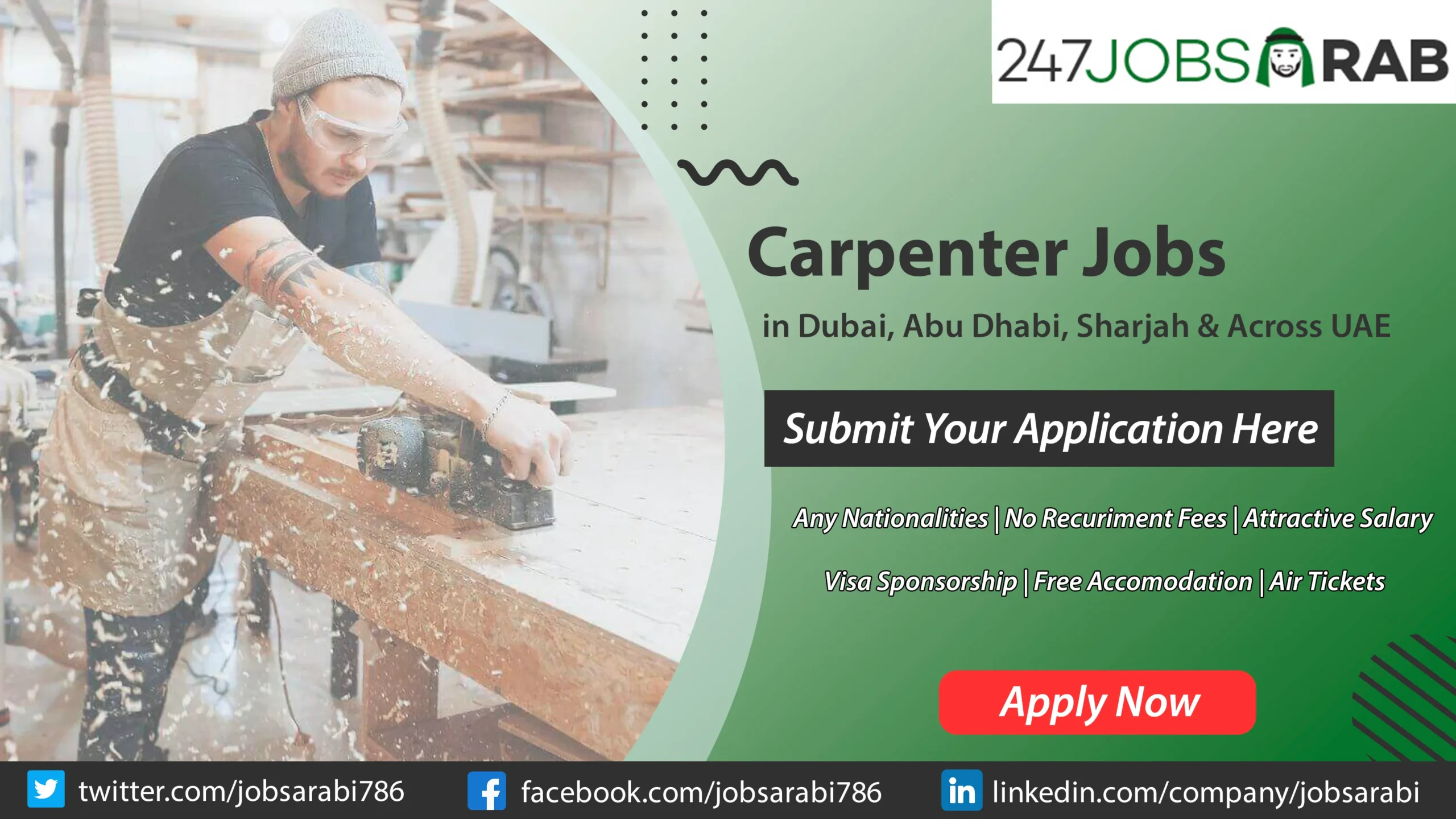 Carpenter Jobs in Dubai