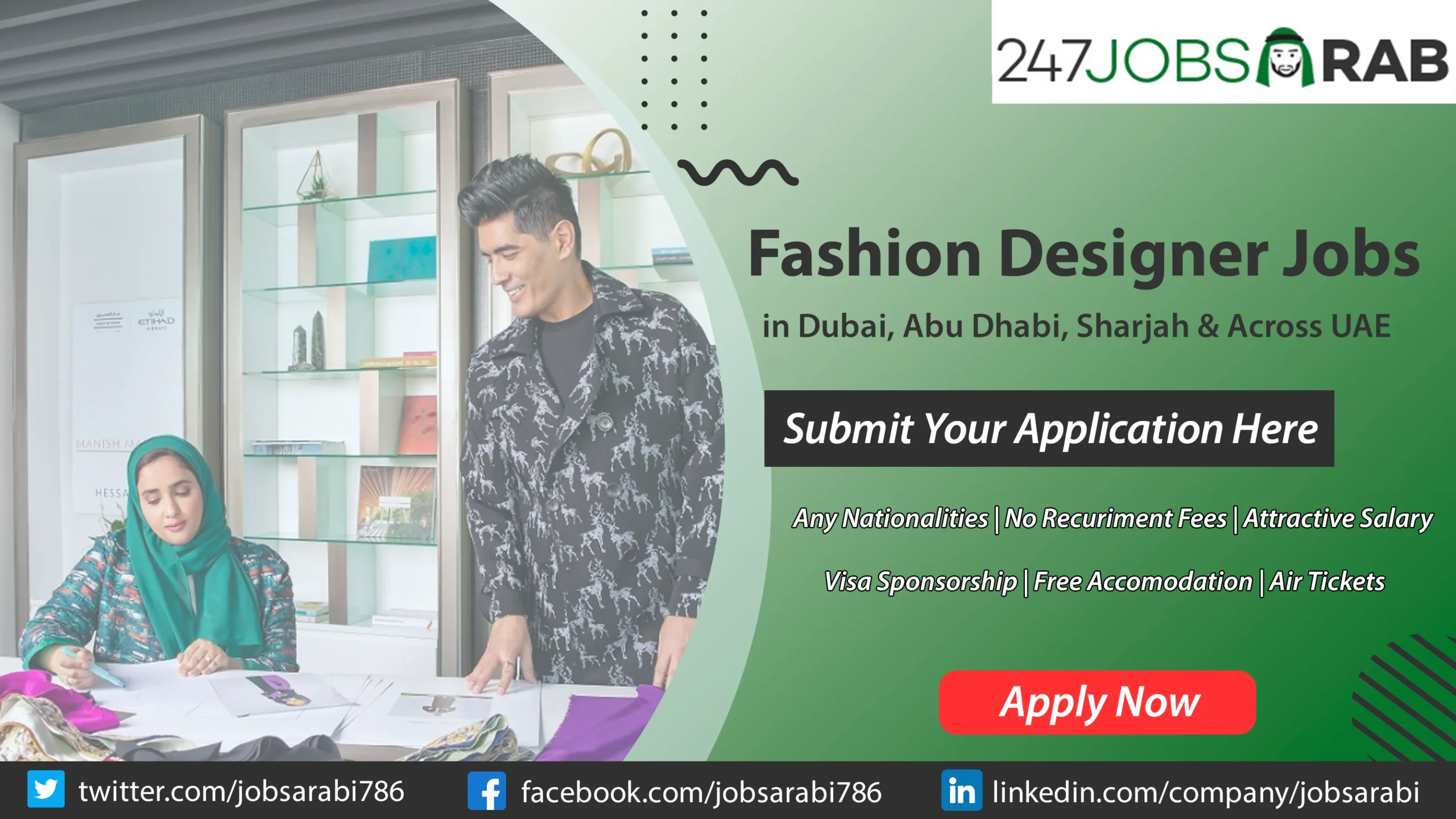 Fashion Designer Jobs in Dubai