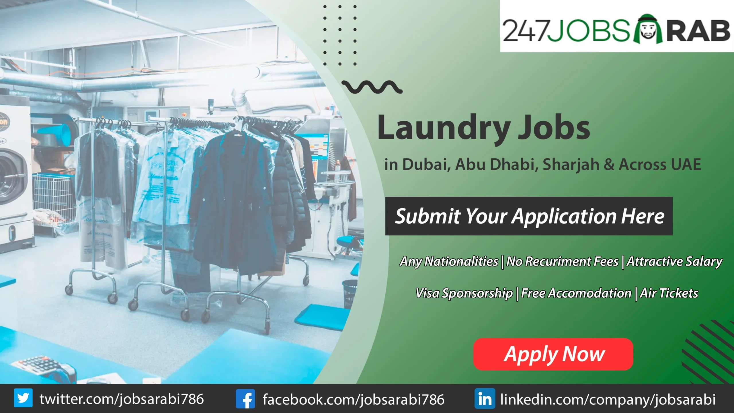 Laundry Jobs in Dubai